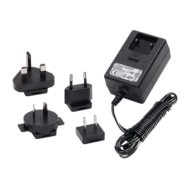 Universal 9V, 2.5A Negative-Tip Power Supply